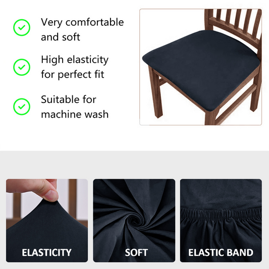 Fundas elásticas impermeables para sillas (4 unidades