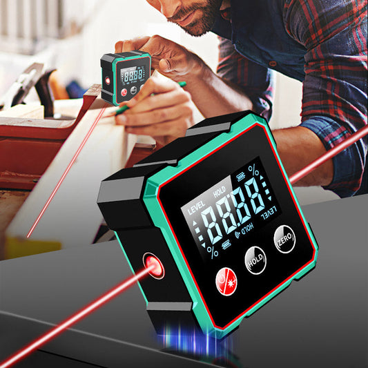 Ángulo digital magnético con láser electrónic