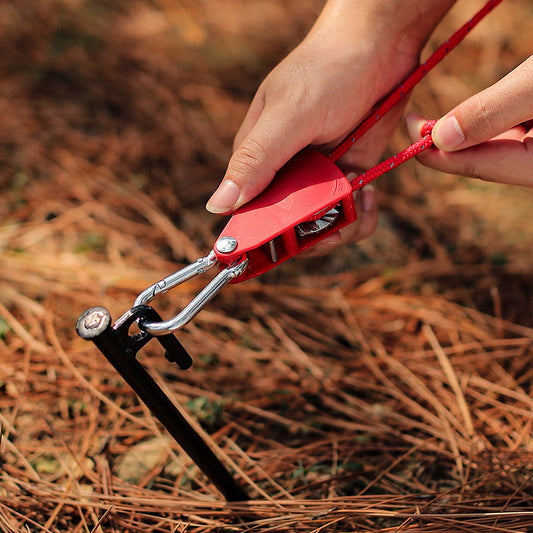 🪢Emergency Outdoor Essentials Gear mitad de descuento por tiempo limitado - 🔥Portable ajustable fijo Camping Rope💯