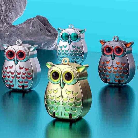 💥Mini cortadora de pelo plegable de acero inoxidable para búhos🦉