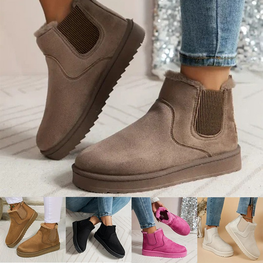 Botas Cortas Cálidas y Cómodas para Mujer