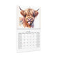 💥Oferta limitada 50 % DE DESCUENTO🐮Calendario Highland Cow 2026: decoración rústica para la pared y planificador mensual📅