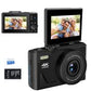 Cámara digital con pantalla giratoria 4K HD✈️32 GB-64 GB, envío gratuit