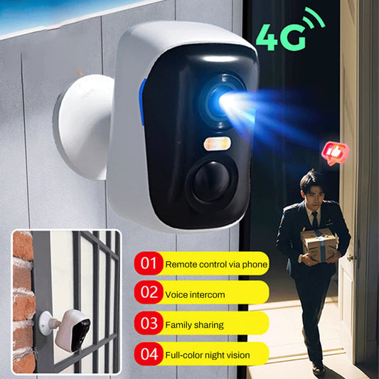 ✨Cámara inalámbrica con visión nocturna: seguridad inteligente las 24 horas del día.
