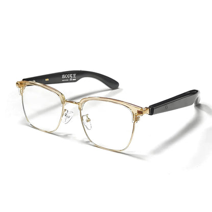 AI Translation Smart Glasses, supporting 160 languages and ChatGPT, with built-in microphone and Hi-Fi speakers