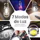 🌙 Ilumina todo con una mini linterna — 1200 lúmenes 💧 impermeable — 💥 ¡Mitad de precio YA!