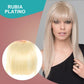 Extensiones de Cabello con Flequillo 3D sin Costuras