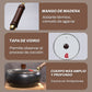 🔥Venta caliente 50% de descuento🔥en olla de hierro gruesa sin recubrimiento