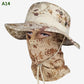 Sombrero de pesca de camuflaje 2 en 1 y envoltura de cuello de máscara