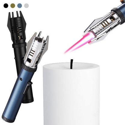 [Regalo creativo] Encendedor de lámpara de flash de soldadura multifuncional grande y a prueba de viento
