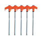 8“Tornillo en estacas de carpa - Anclajes de tierra Tornillo