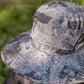 Sombrero de Pesca de Ala Ancha con Ventilador de Energía Solar & Carga USB