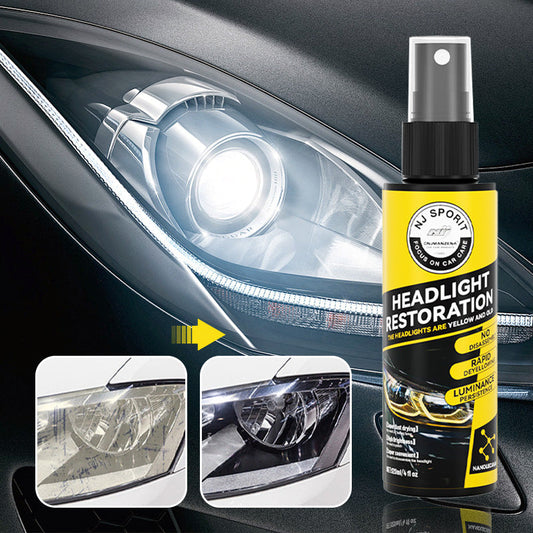 Spray eficiente para la restauración de faros de automóvil