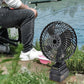 Ventilador de exterior a pilas de 8 pulgadas