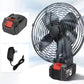 Ventilador de exterior a pilas de 8 pulgadas