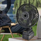 Ventilador de exterior a pilas de 8 pulgadas