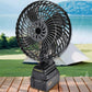 Ventilador de exterior a pilas de 8 pulgadas