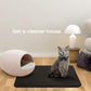 Estera impermeable de doble capa para arena para gatos