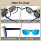 Gafas de Sol Polarizadas UV 400 para Conducir, Montar, Pesca