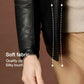 Chaqueta acolchada de piel sintética para hombre