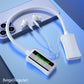 Auriculares Bluetooth de cuello con pantalla digital