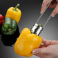 Extractor universal de corazón de fruta de acero inoxidable