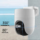 Cámara de vigilancia inteligente de 360° resistente al agua con visión nocturna a todo color
