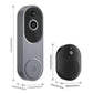 Timbre y videoportero HD inalámbrico para el hogar inteligente