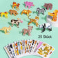 🔥Oferta especial 2025🔥 Rompecabezas de dibujos animados 3D para niños de 25 piezas ✨