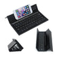 Teclado Bluetooth inalámbrico plegable portátil
