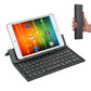 Teclado Bluetooth inalámbrico plegable portátil