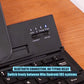 Teclado Bluetooth inalámbrico plegable portátil