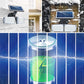 Luces Solares con Sensor de Movimiento para Exteriores - 2 Cabezales de Luz Ajustables