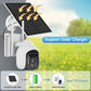 Cámara de Seguridad al Aire Libre con Visión Nocturna Impermeable Solar