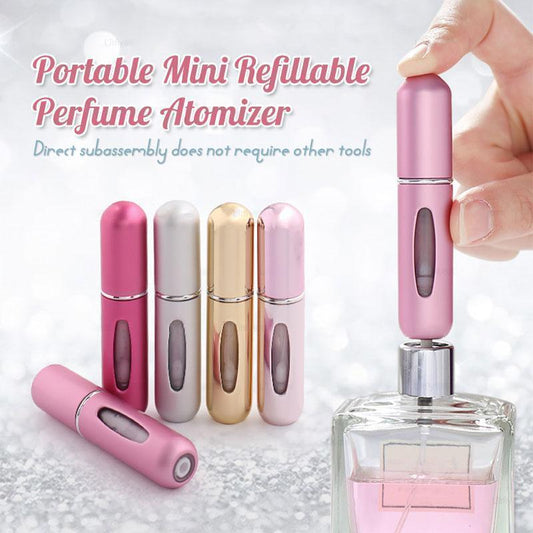 Mini Atomizador de Perfume Recargable Portátil