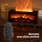 Humidificador en Forma de Llama para Chimenea con Mando a Distancia