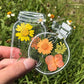 🌸Set de marcapáginas de flores secas