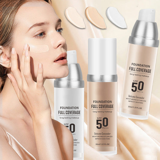 🔥NEW YEAR PROMOS - 49% OFF🔥Long-Lasting Flawless Coverage Moisturizing Foundation