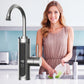 Grifo de agua caliente instantánea de acero inoxidable