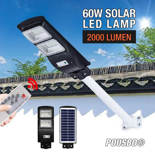 Lámpara LED solar de 60W 2000 lúmenes