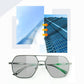 Gafas de sol de montura irregular con protección UV y lentes polarizada