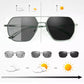 Gafas de sol de montura irregular con protección UV y lentes polarizada