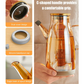 Botella dispensadora de aceite con boquilla antigoteo