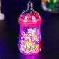 Encendedor de llama rosa en forma de botella de lech