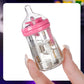 Encendedor de llama rosa en forma de botella de lech