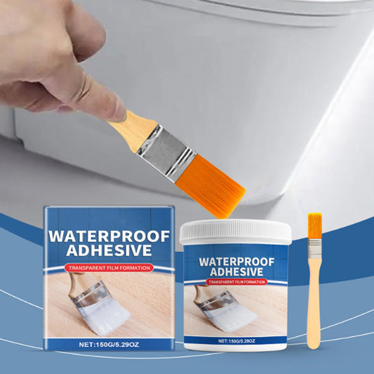 Adhesivo impermeable transparente versátil de secado rápid