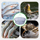 Red de pesca portátil plegable con cuerda para lanzar a mano
