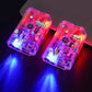Encendedor giratorio LED intermitente transparent