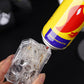 Encendedor giratorio LED intermitente transparent