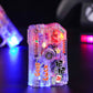 Encendedor giratorio LED intermitente transparent